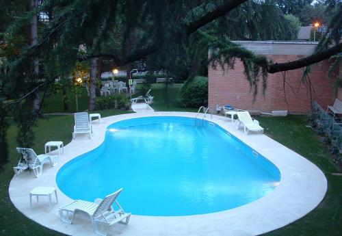 Bazén v ubytování Park Hotel nebo v jeho okolí