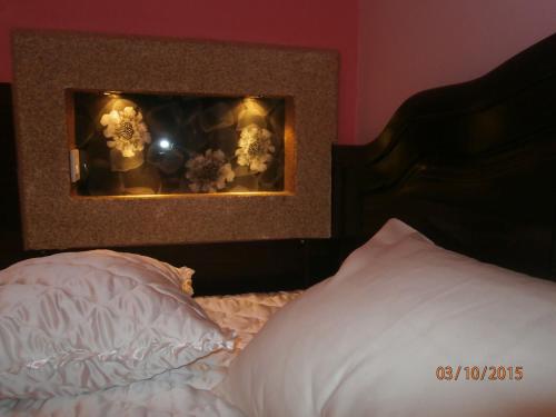 Postel nebo postele na pokoji v ubytování HOTEL VILA MITIC LUXX SPA centar