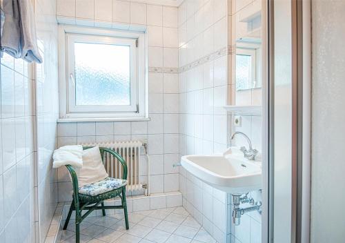 Et badeværelse på Gästehaus Golker