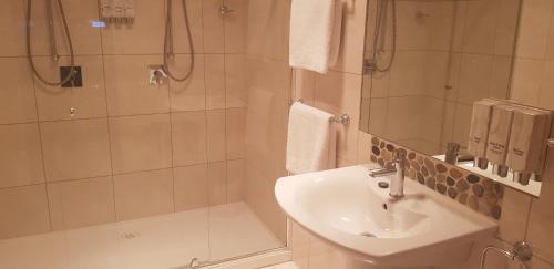 Un baño de Adelphi Apartment 6 Riverview 2 BDRM, 1BDRM or 6A King Studio Riverview both with balconies