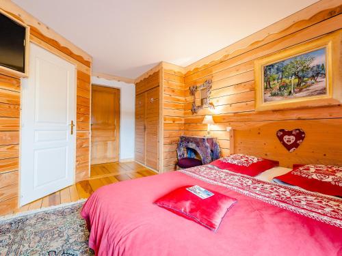 Cama o camas de una habitación en Auberge De Liezey