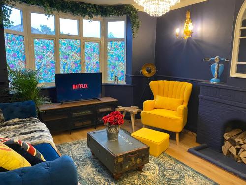 Et opholdsområde på 4 bedroom house - Contractors, Crew, Group, Family