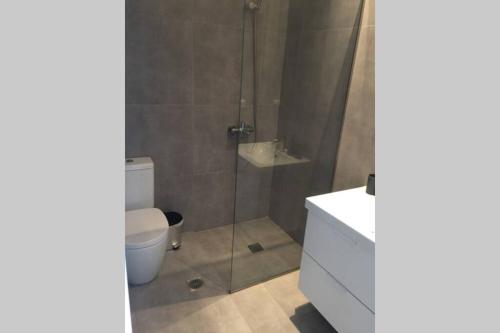 Koupelna v ubytování House Phos