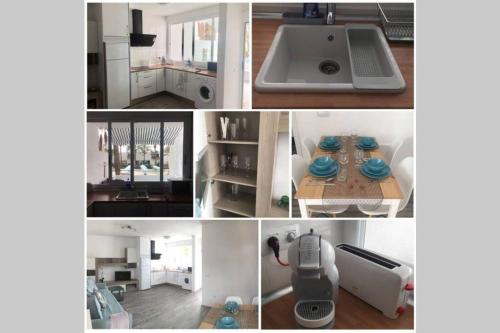 Una cocina o kitchenette en Perfect flat for your holiday at South Tenerife