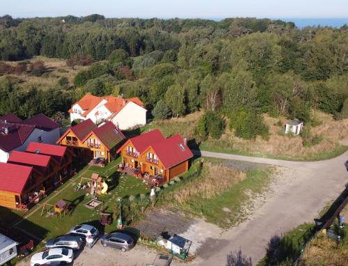Naturlandschaft in der Nähe der Lodge
