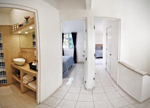 Ein Badezimmer in der Unterkunft HominngBird Acapulco