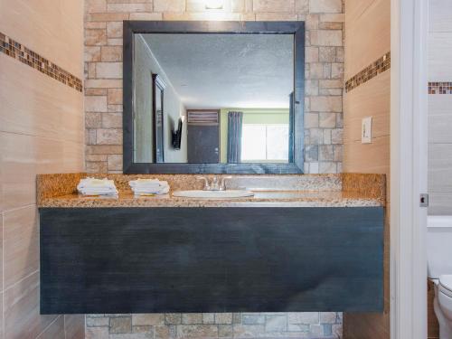 Ένα μπάνιο στο OYO Superior Budget Inn Bartow