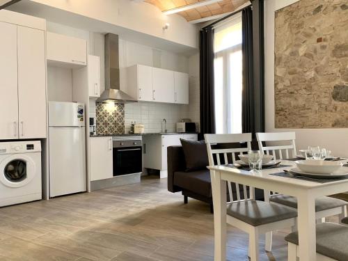 Dapur atau dapur kecil di Vila Badalona