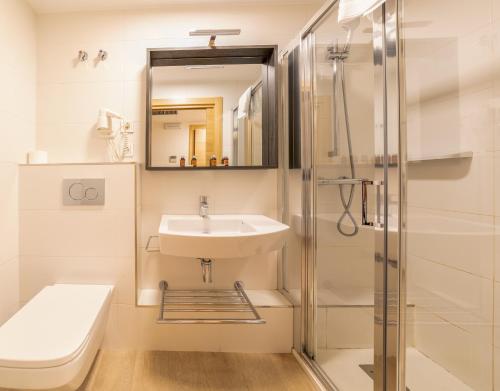 Koupelna v ubytování Atotxa Rooms