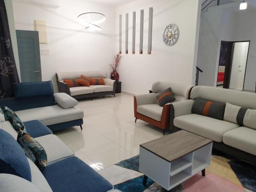 Zona de estar de Shamrock Villas Corner OR Seaview OR Standard
