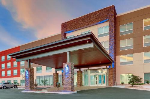 a rendering of the front of a hospital building at Holiday Inn Express & Suites - Roanoke – Civic Center in Roanoke