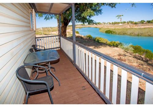 
A balcony or terrace at Discovery Parks - Port Hedland
