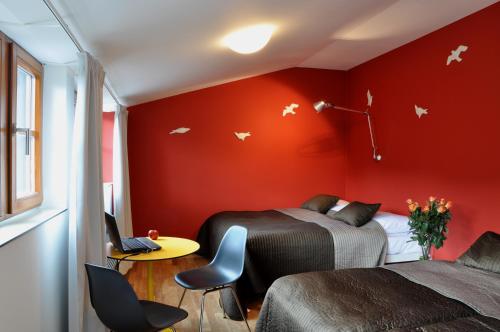 Un lugar para sentarse en Hotel Kokořín