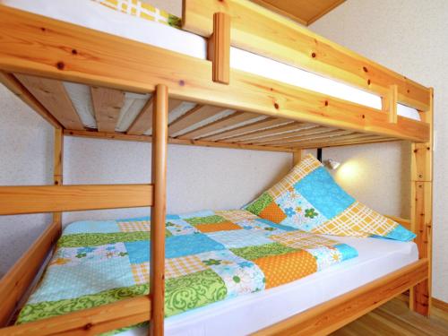 Katil atau katil-katil dalam bilik di Moderne Ferienwohnung mit Garten in Eimelrod