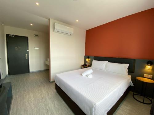 Woco Boutique Hotel Kinraraにあるベッド