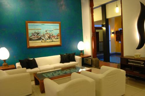 Un lugar para sentarse en Villa Capers