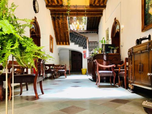 Restaurace v ubytování Hotel Boutique Casa de las Manrique