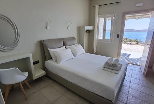 Postel nebo postele na pokoji v ubytování Villa Panorama