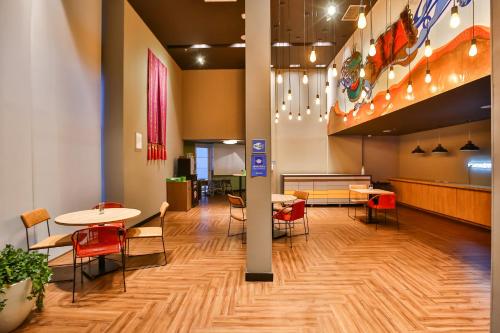 Χώρος καθιστικού στο ibis Styles Sao Paulo Barra Funda