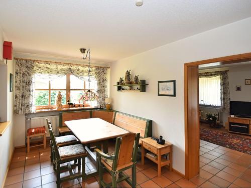 Posezení v ubytování Cottage in Rinchnach near Arbersee