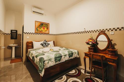Postel nebo postele na pokoji v ubytování Dados Guest House
