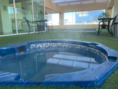 Piscina di Hotel Villa Florida Puebla o nelle vicinanze
