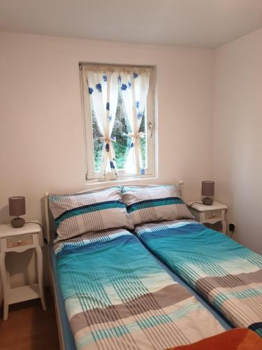 Postel nebo postele na pokoji v ubytování Vila Ema-kuća za odmor