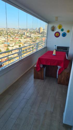 Ένα ή περισσότερα κρεβάτια σε δωμάτιο στο EDIFICIO MARES DE MONTEMAR