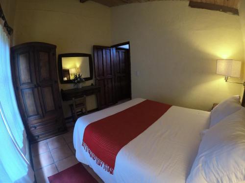 Postel nebo postele na pokoji v ubytování Cabañas La Cascada