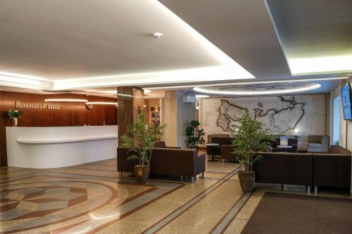 El lobby o recepción de Hotel Nikolsky Posad