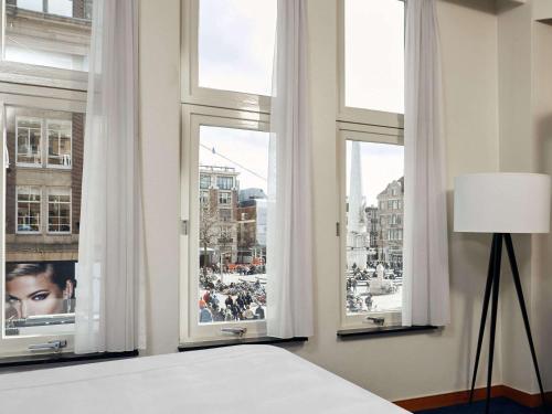 Katil atau katil-katil dalam bilik di Swissôtel Amsterdam