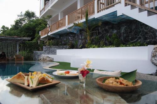 Comida en el hotel o alrededores