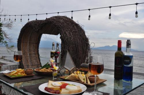 Comida en el hotel o alrededores