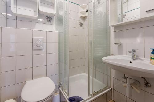 Kylpyhuone majoituspaikassa Apartments ANITA