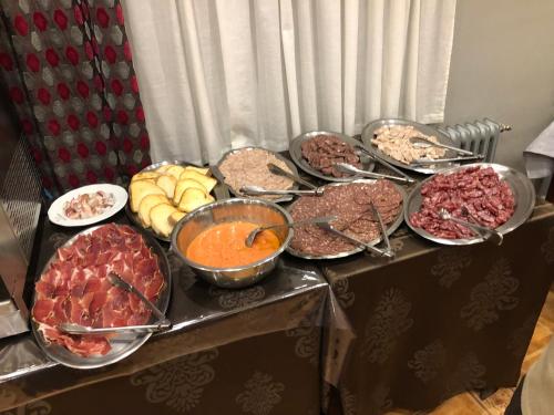 Comida en el hotel o alrededores