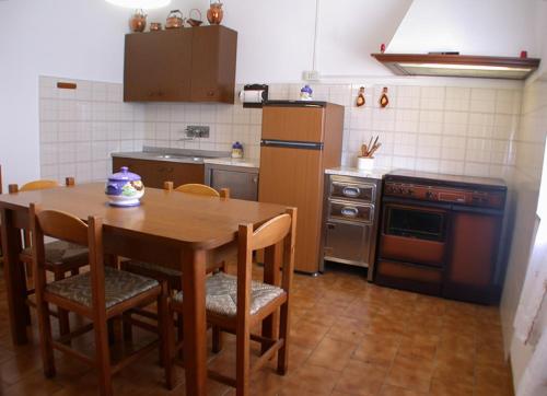 Nhà bếp/bếp nhỏ tại Poggio Pinci