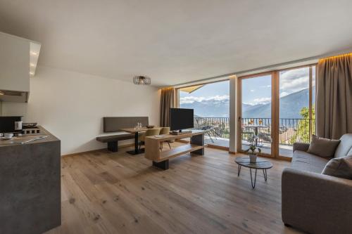 Istumisnurk majutusasutuses Maraias - Luxury Suites & Apartments