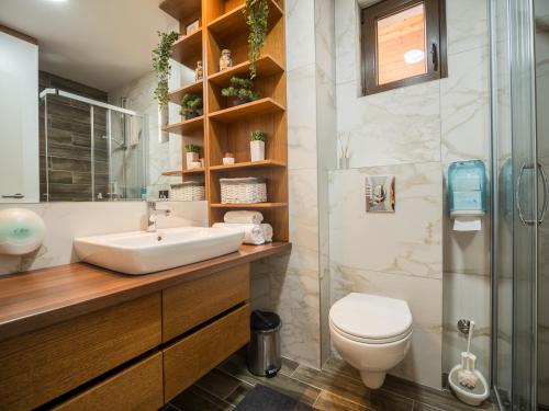 Koupelna v ubytování Apartman 23 - Vila Harizma