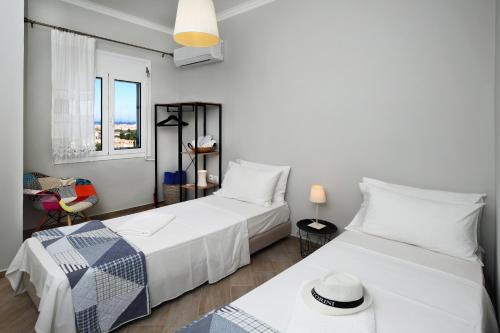Postel nebo postele na pokoji v ubytování Alea Resort Villas