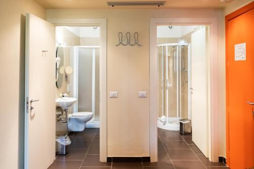 Koupelna v ubytování Hotel Fiera Rho