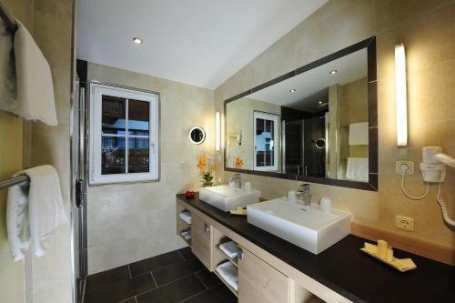 Kúpeľňa v ubytovaní Hotel Garni - Restaurant Kaminstube
