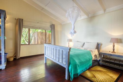 מיטה או מיטות בחדר ב-Mar Azul 5