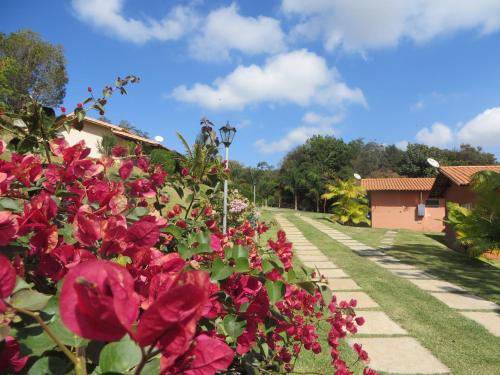 Taman di luar Pousada Cachoeiras da Mata