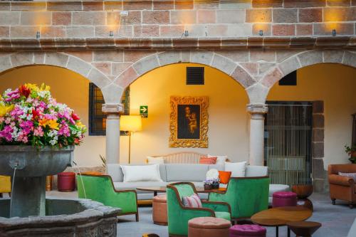 Posezení v ubytování Novotel Cusco