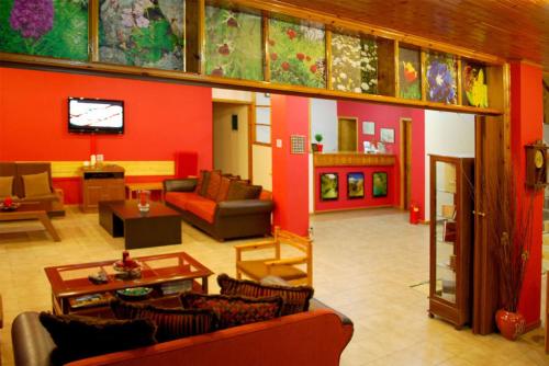 Posezení v ubytování Hotel Faraggi
