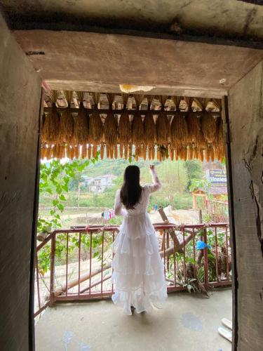 Επισκέπτες που μένουν στο Quang Thuận Bản Giốc Homestay