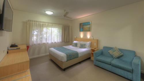 Ein Bett oder Betten in einem Zimmer der Unterkunft Lismore Gateway Motel