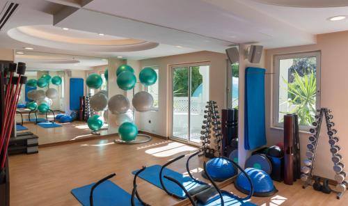 Fitness centrum a/nebo fitness zařízení v ubytování Ali Bey Resort Sorgun