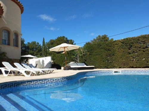 Piscina en o cerca de Villa Solimar with air-conditioning & private swimming pool