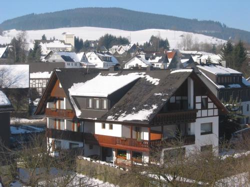 Landhaus Kappen durante o inverno